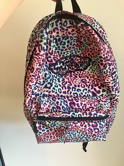 Vans leopardikuvioinen reppu unisex