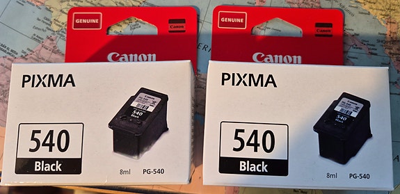 Canon PG-540 mustekasetti musta