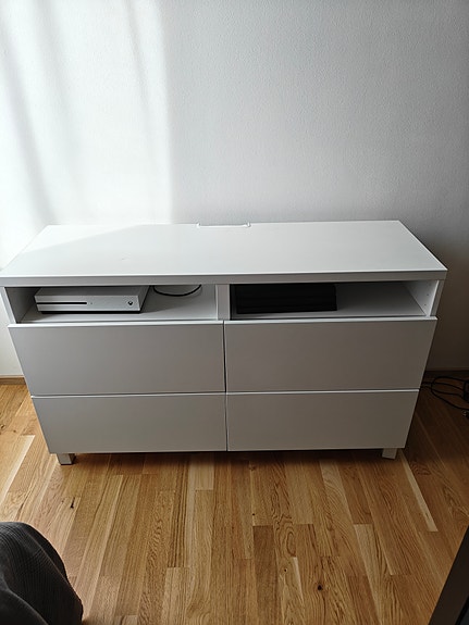 Ikea Bestå taso, valkoinen