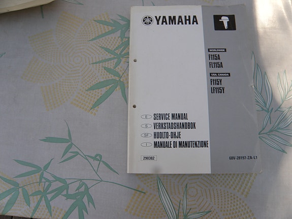 Yamaha F115A FL115A F115Y LF115Y huoltokirja / service manual