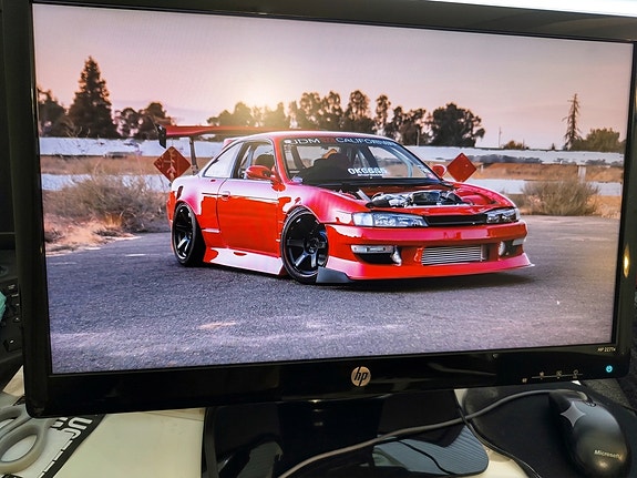 Hyväkuntoinen HP 22" Full HD -näyttö (LED)