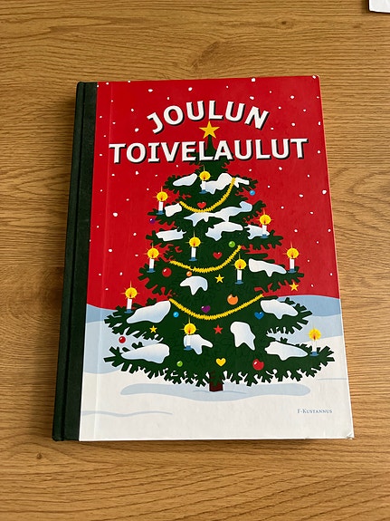 Joulun toivelaulut -nuottikirja