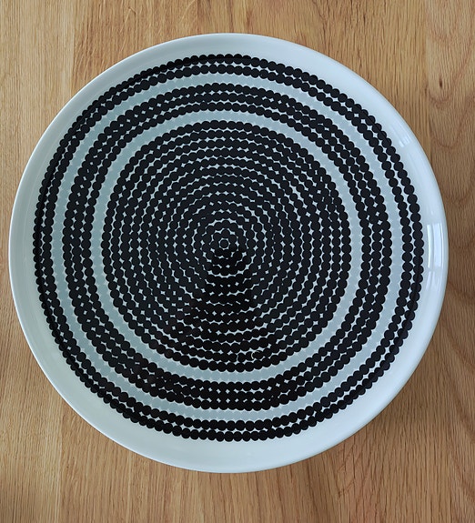 Marimekko Oiva Siirtolapuutarha lautanen 25 cm