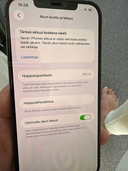 Apple iPhone 12 Pro Max 128 GB - UUSI AKKU 100%