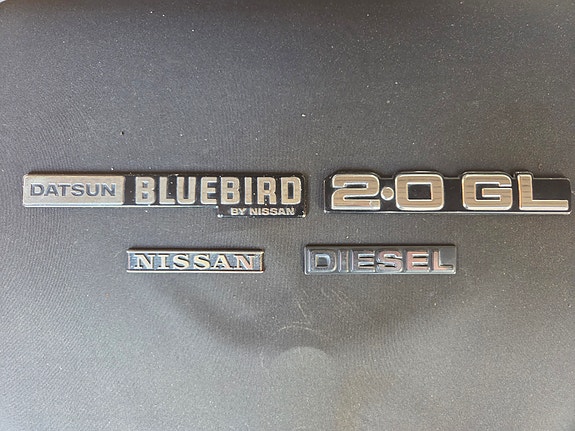 Datsun Nissan Bluebird 2.0 GL diesel -merkit