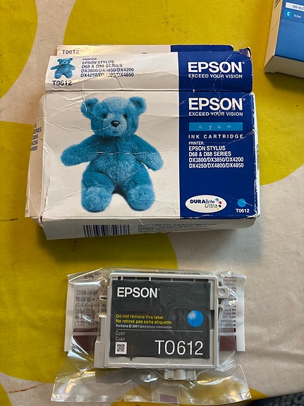 Epson T0612 mustepatruuna sininen, avaamaton