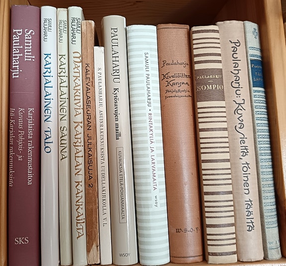 Samuli Paulaharju -kirjakokoelma +  Kalevalaseuran julkaisuja 2.