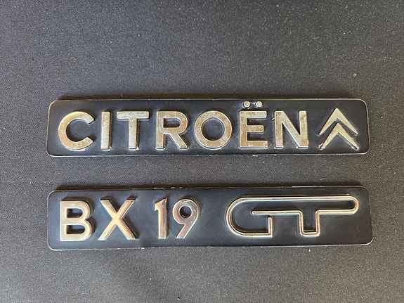 Citroen BX 19 GT merkit