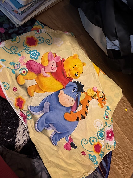 lasten pussilakanasetti Nalle Puh ja Paw Patrol