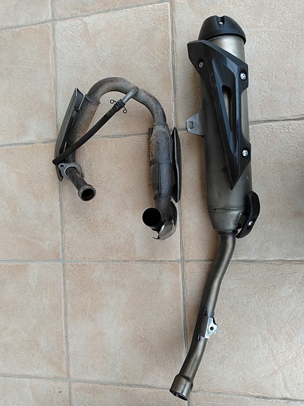 Yamaha WR 125 pakoputki