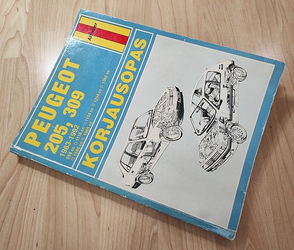 Alfamer / Haynes - Peugeot 205 - 309 - Korjausopas 1983-1992
