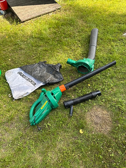 Black & Decker GW250 lehtipuhallin ja -imuri
