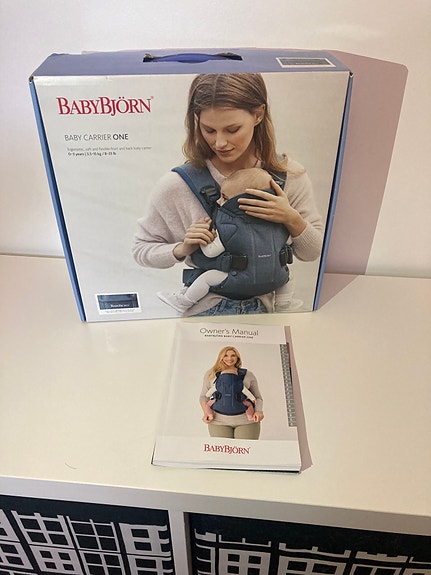 BabyBjörn One kantoreppu sininen