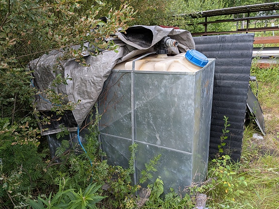 Öljysäiliö.