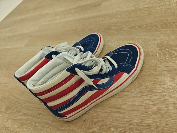 Vans Sk8-hi tennarit koko 44 sinipunavalkoinen