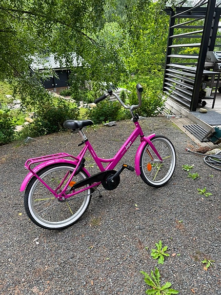 Helkama lastenpyörä 20" pinkki