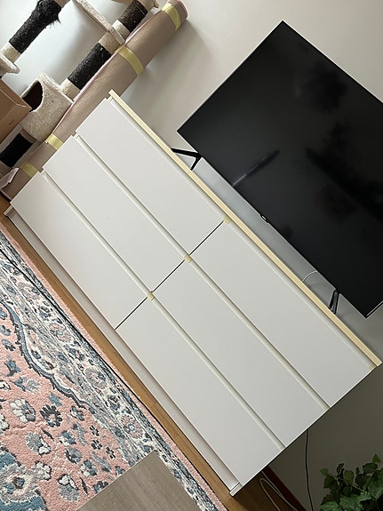 Ikea malm lipasto 6 laatikolla
