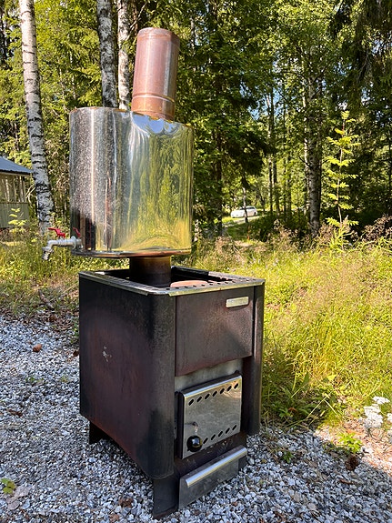 Pieni puukiuas Lieksassa