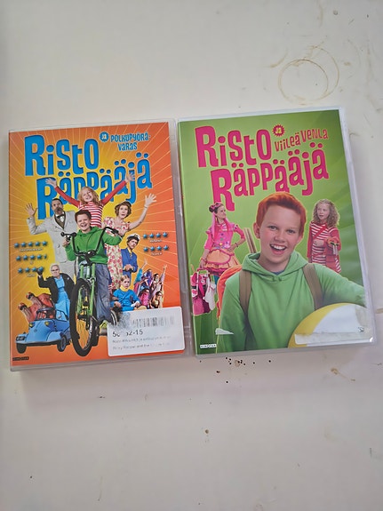 Risto Räppääjä DVD-elokuvat