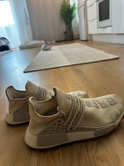 Adidas NMD x Pharrell Williams Human Race Trail Now Is Her Time Cream White