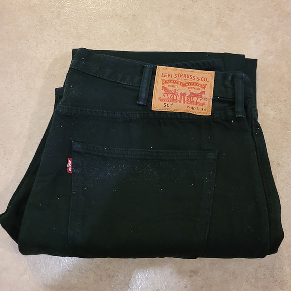 UUDET miesten Levi's 501 -farkut, koko W40 / L34