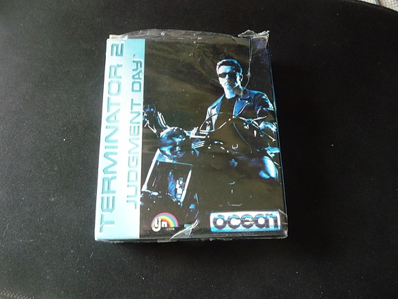 Ocean Terminator 2 Judgement Day -peli Commodore 64 CIB