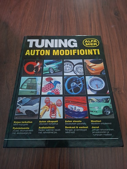 Alfamer Tuning – Auton modifiointi kirja