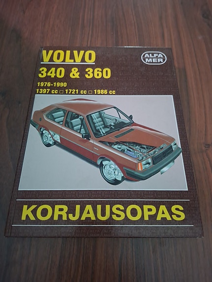 Alfamer Volvo 340 & 360 korjausopas 1976–1990