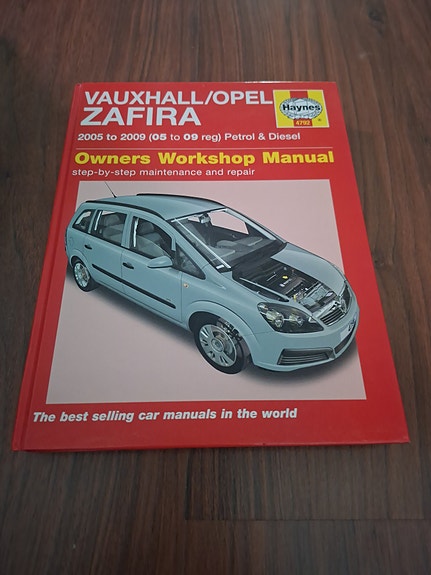Haynes Vauxhall/Opel Zafira korjausopas 2005–2009