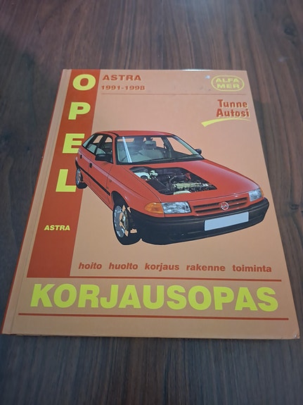 Opel Astra 1991-1998 korjausopas kirja