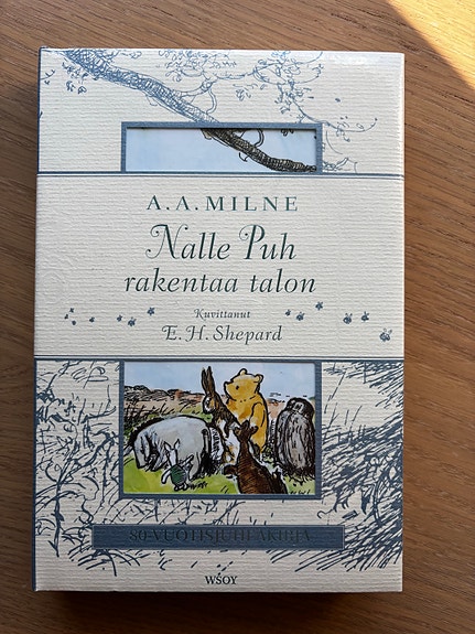Nalle Puh rakentaa talon – 80-vuotisjuhlakirja (UUSI / MUOVEISSA)