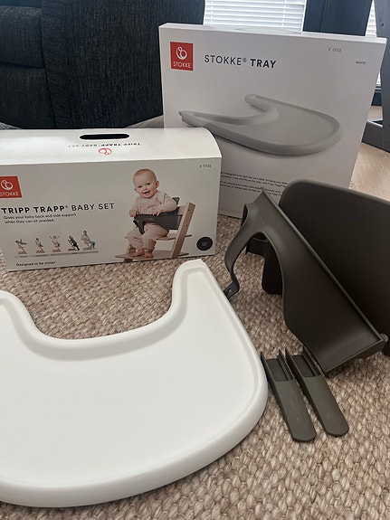 Stokke Tripp Trapp baby set ja tarjotin