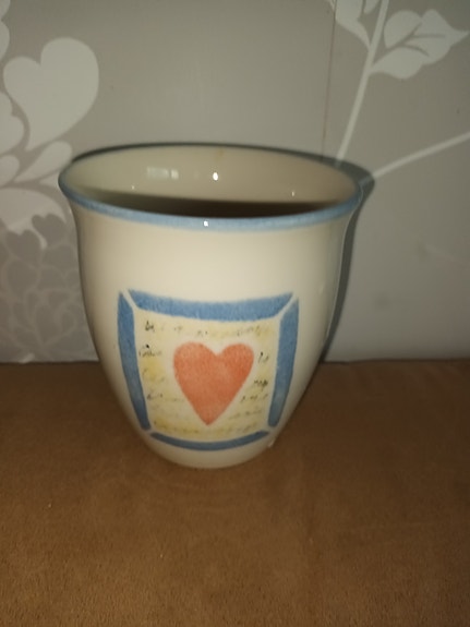 Pentik Sydän keraaminen purkki/kuppi