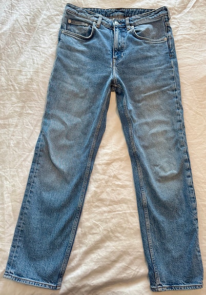 Arket straight Leg cropped farkut w28