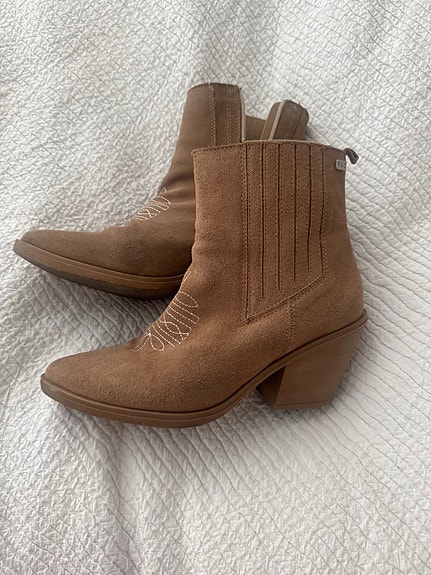 M&C mokkanahkaiset saappaat 40 beige
