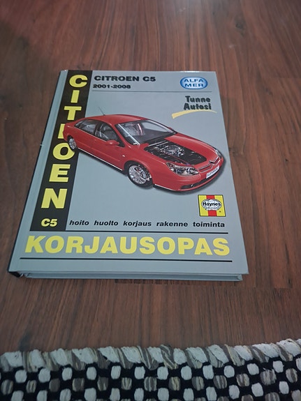 Citroën C5 2001-2008 korjausopas kirja