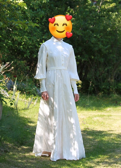 Vintage hääpuku 1940-50-luvulta(?)