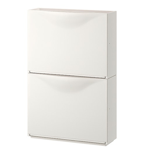Etsinnässä Ikean Trones kenkäkaappeja