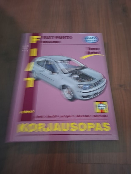 Fiat Punto 2003-2008 korjausopas suomenkielinen