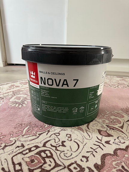 Tikkurila Nova 7 seinä- ja kattomaali 9L valkoinen