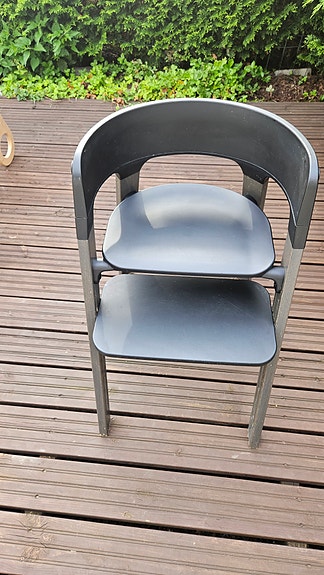 Stokke syöttötuoli musta