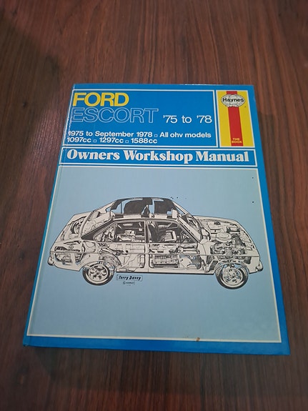 Ford Escort 75–78 Haynes korjausopas