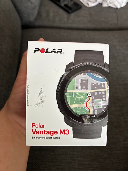 Polar Vantage M3 multisport-kello musta
