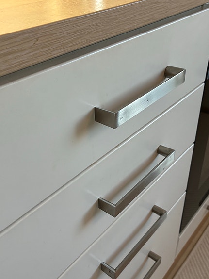 Oven kahvat kromi