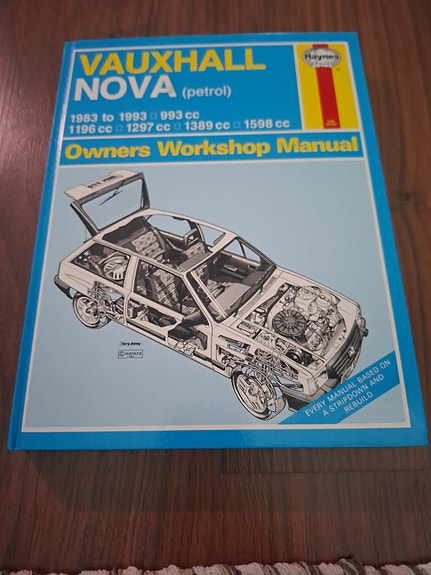 Haynes Vauxhall Nova Owners Workshop Manual - korjausopas
