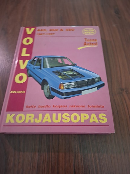 Volvo 440 460 480 87-97 korjausopas kirja