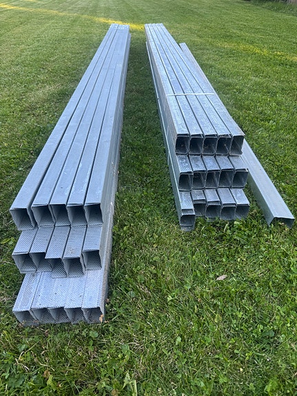 CW 70 / UW 70 runkoprofiilit 3100 mm, 60 kpl