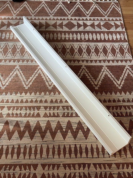 Hylly, IKEA Mosslanda 115cm, valkoinen