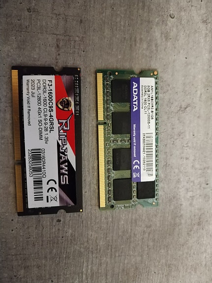 kannettavan ddr3 muisteja