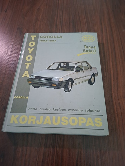 Toyota Corolla 1983-1987 korjausopaskirja